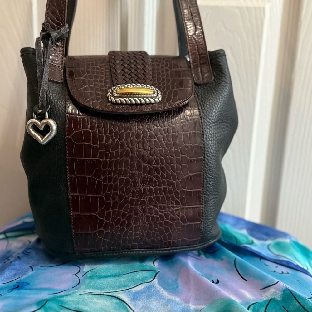 Brighton Brown and Black Women's shoulder bag